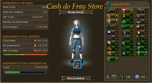 Contas Rs3 é com a Cash do Fray - Runescape