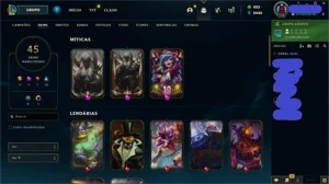 Conta LoL Aatrox Prestígio 2.0 - League of Legends