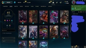 Conta LoL Aatrox Prestígio 2.0 - League of Legends