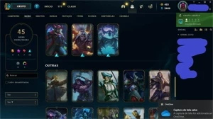 Conta LoL Aatrox Prestígio 2.0 - League of Legends