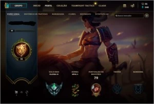 Conta unranked lvl 30 - League of Legends LOL