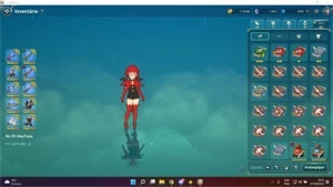 Conta ninokuni NV.95 Enginner 1.472k, Ruby Gemini, Rank 42 - MIR4