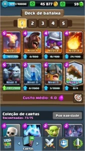 CONTA NV 11 / 10 LENDÁRIAS(MUITAS NV 2+) E DEMAIS BEM UPADAS - Clash Royale