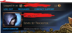 Conta Path of Exile + 2k Gastos