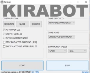 KIRABOT [BOT UP LOL] VITALICIO - League of Legends