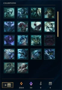 CONTA MESTRE UPADA A MÃO GANHANDO +26 PDL 3 SKINS VITORIOSAS - League of Legends LOL