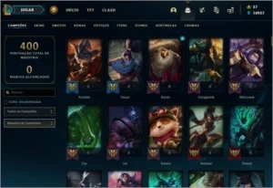 plat2 season passada md10 a ser feita com skin top 12 rara - League of Legends LOL