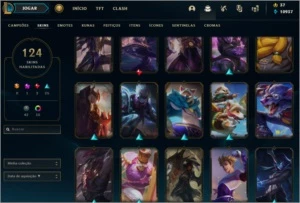 plat2 season passada md10 a ser feita com skin top 12 rara - League of Legends LOL