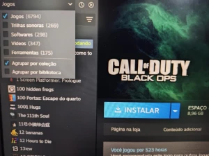 Conta steam com mais de 6 mil jogos