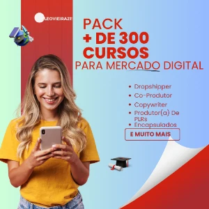 + De 300 Cursos - Para Digital + Entrega Automática - Cursos e Treinamentos