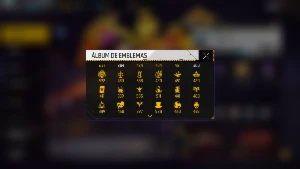 barbinha, +600 peitoral, coelhão, nivel 70 calça jazz - Free Fire