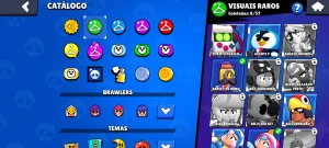 Conta brawl stars 2 lendários ótima pra começar bem!!