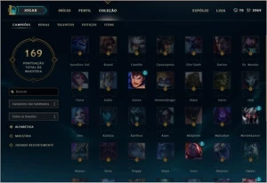 Conta League of Legends GOLD 1 - 75pts LOL