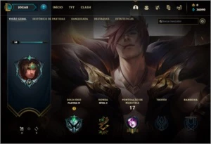 🔷 CONTA SMURF - PLATINA 4 (70% WR /EMAIL NÃO VERIFICADO) 🔷 - League of Legends LOL