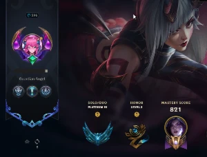 Conta de LoL Ultimo elo Platina I (355 skins) - League of Legends