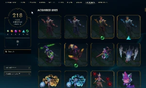 Conta de LoL Ultimo elo Platina I (355 skins) - League of Legends