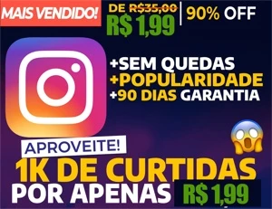 [Promoção] 1.000 Curtidas para Instagram em Fotos e Vídeos - Redes Sociais