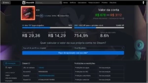 CONTA STEAM LVL 53, PRIME CS:GO, 127 JOGOS + DLC'S - Counter Strike