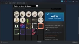 CONTA STEAM LVL 53, PRIME CS:GO, 127 JOGOS + DLC'S - Counter Strike