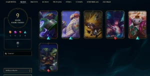 conta mestre lol - League of Legends