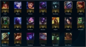 Conta unranked level 30 com 20 campeões Obs: Nunca teve Elo! - League of Legends LOL