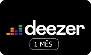 DEEZER 1 MÊS - Gift Cards