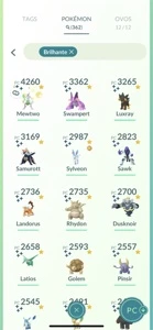 LEVEL 50 - 220Milhões de XP - Pokémon