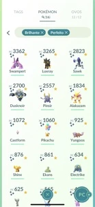 LEVEL 50 - 220Milhões de XP - Pokémon