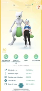 LEVEL 50 - 220Milhões de XP - Pokémon