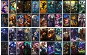 Conta Unranked com TODOS os champs e 216 Skins - League of Legends LOL