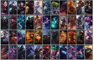 Conta Unranked com TODOS os champs e 216 Skins - League of Legends LOL
