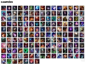 Conta Unranked com TODOS os champs e 216 Skins - League of Legends LOL
