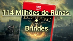 Elden Ring- 114 Milhões Runas + Brindes - Nintendo Switch 2