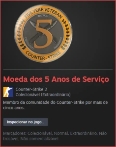 Conta Steam Nível 18 C/ Diversos Jogos + Medalha de 5 anos