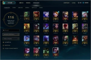 CONTA PLATINA 3 /2018 - League of Legends LOL