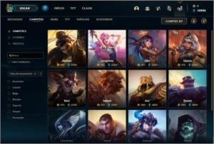 Conta prata 4 com 143 champs e 110 skins ( MAIN ADC ) - League of Legends LOL