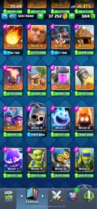 Conta Clash of Clans CV10 semifull— Clash Royale arena 15