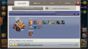 CV 11 VILA CORINGA (VILA RARA) - Clash of Clans