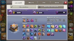 CV 11 VILA CORINGA (VILA RARA) - Clash of Clans
