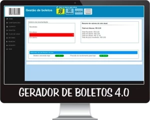 Sistema Gerador E Gerenciador Boletos 4.0 Com Retorno E Reme - Softwares e Licenças