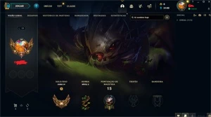 vendo conta gold 4 mmr alto - League of Legends LOL