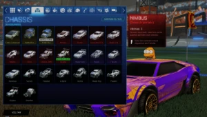>>Conta Rocket League | 25 Chassis | ENTREGA AUTOMÁTICA!