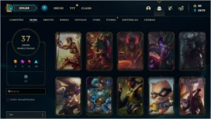 Conta de League Of Legends Lv 285 LOL