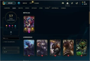 Conta de League Of Legends Lv 285 LOL