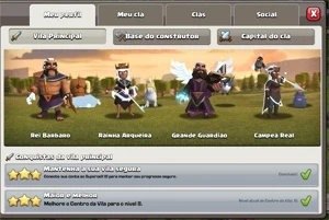 Conta Clash of Clans cv15