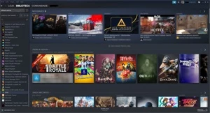 Conta Steam com diversos jogos e crédito na conta