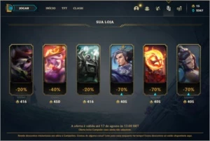Conta Bronze 2 - League of Legends LOL
