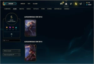 Conta Bronze 2 - League of Legends LOL