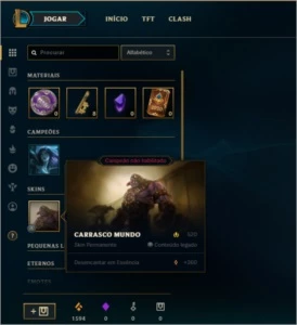 Conta Bronze 2 - League of Legends LOL