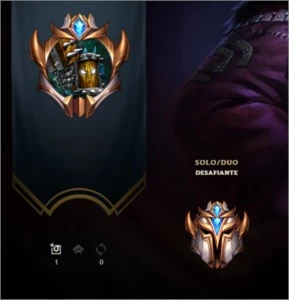 Conta Desafiante 26 Champions 2 skins - League of Legends LOL